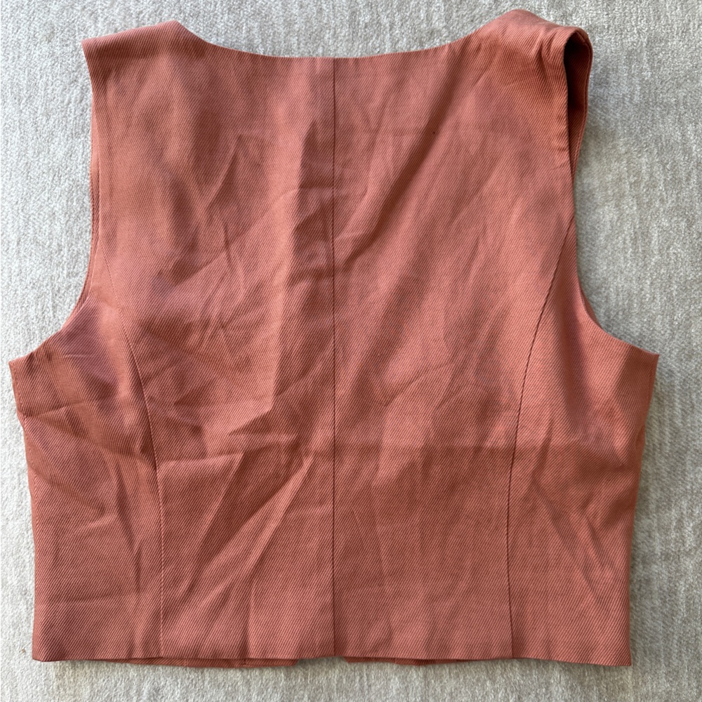 Madewell Dusty Rose Vest - Picture 3 of 5